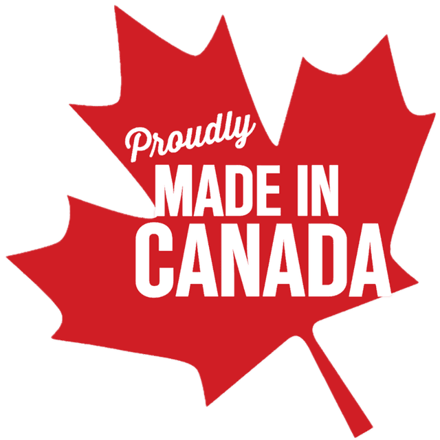 Proudly made in Canada
